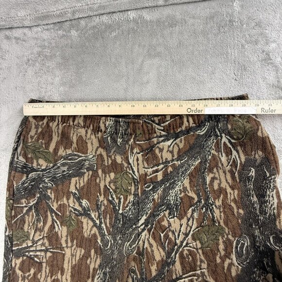 Vintage Cabelas Whitetail Pants Mens XL Camouflage Fleece Hunting USA Union Made - Picture 6 of 16